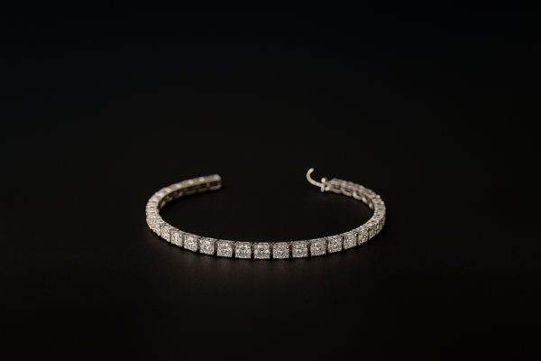 Regal Radiance Tennis Bracelet