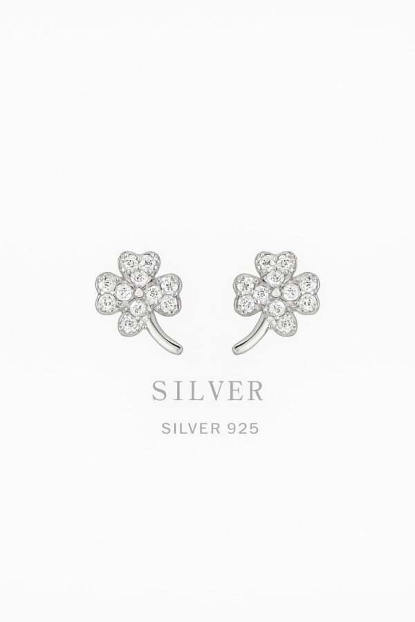 Sparkle Blossom Stud Earrings