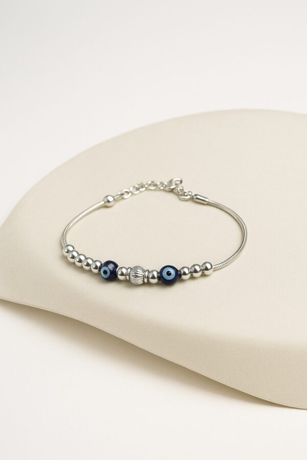 Mystic Evil Eye Silver Bracelet
