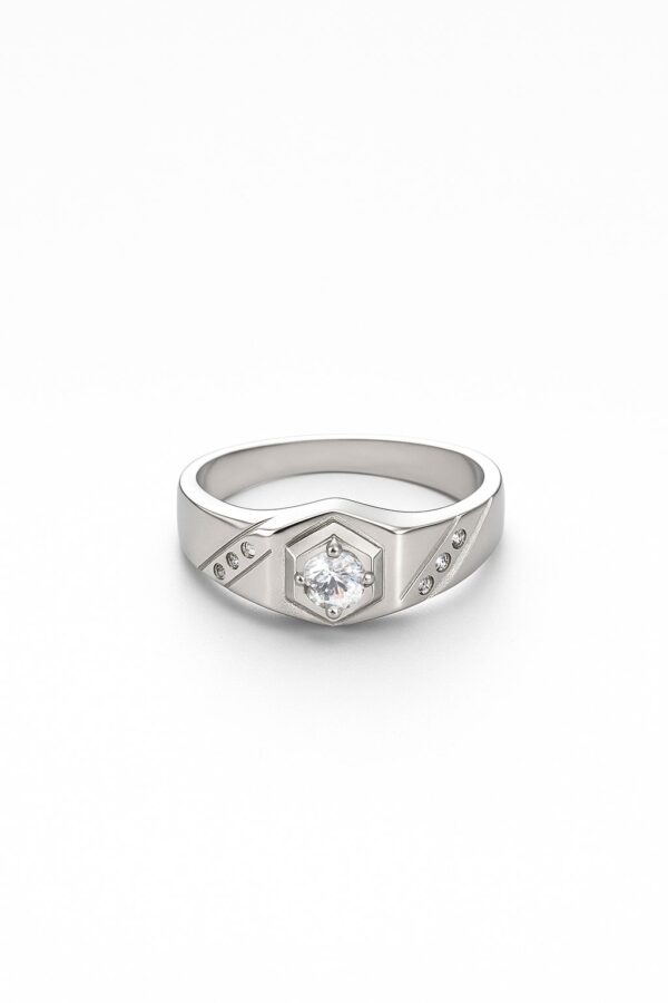 Hexa Crown Men’s Diamond Ring